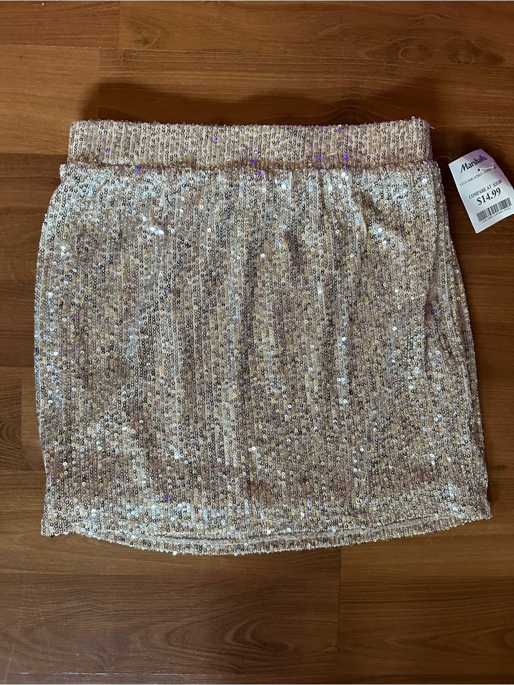 🆕 Love On a Hanger Sequin Mini Skirt - Champagne